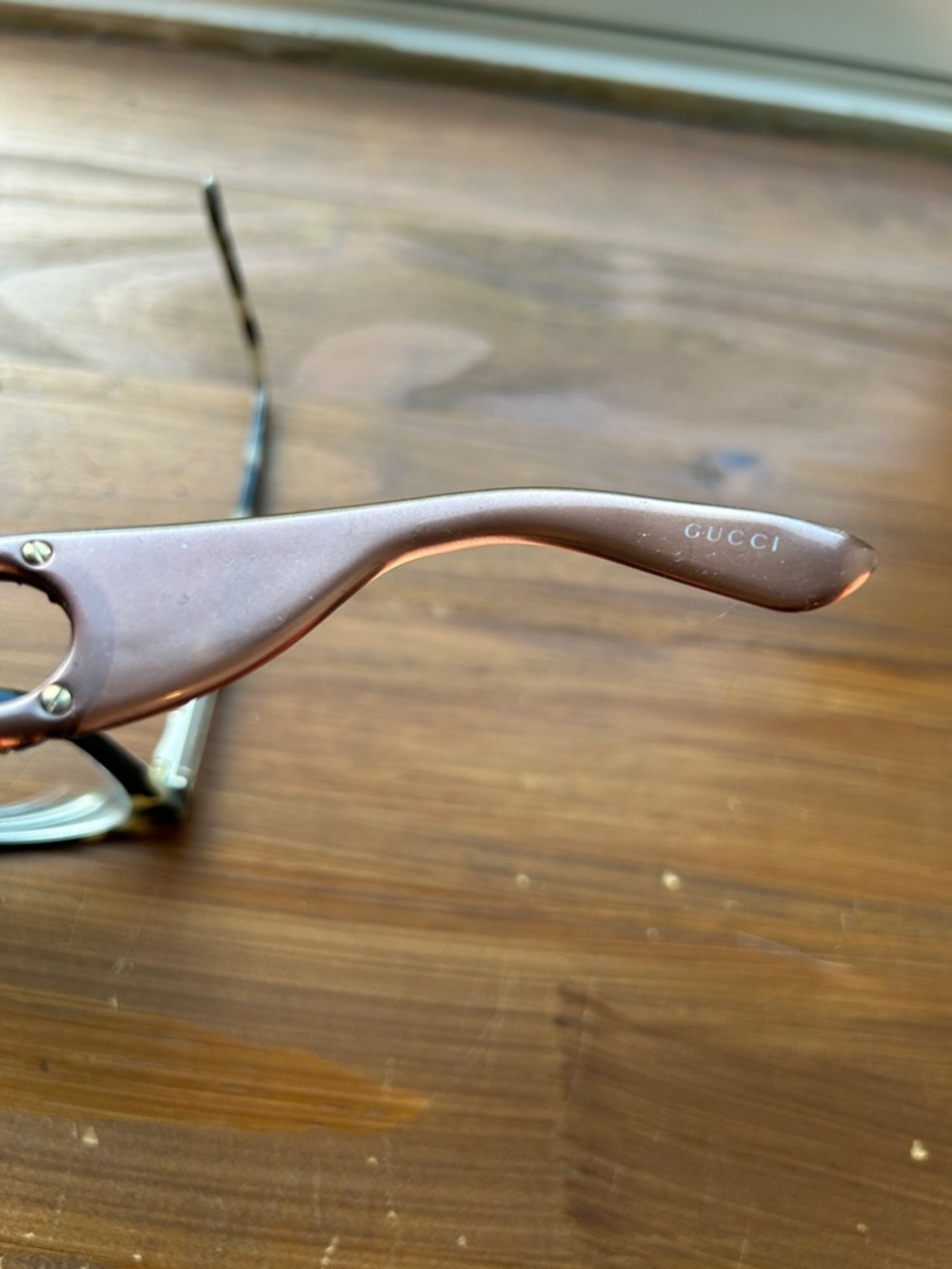 Gucci Women's Brown Gradient Oversized Square Sunglasses - Picture 5 of 8